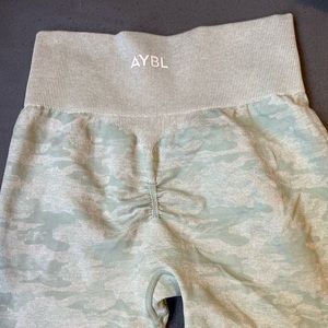 COPY - AYBL - camo seamless shorts